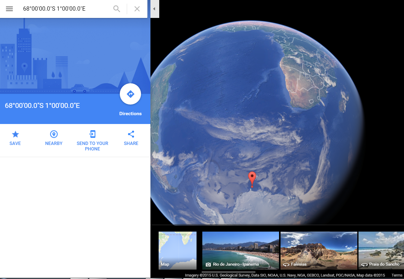 Exact coordinates to the passagway to Agharta