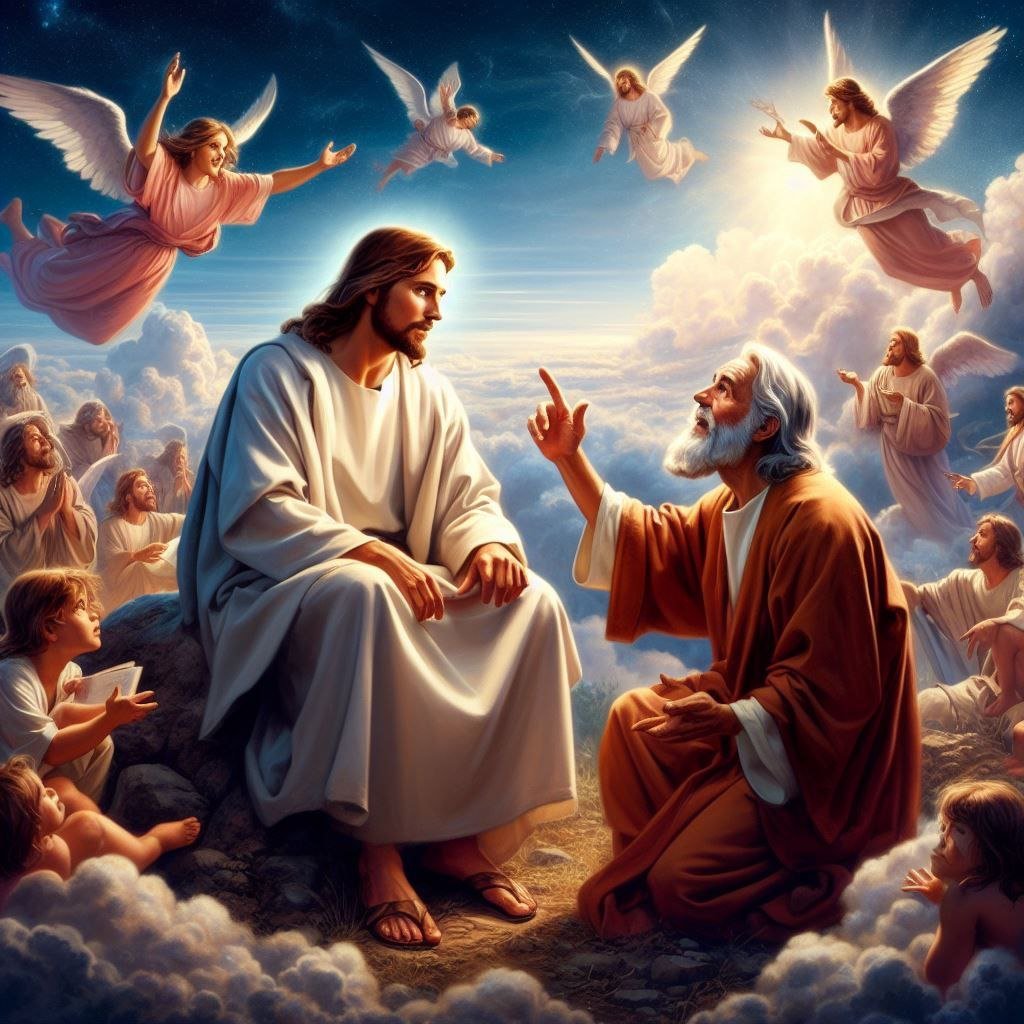Jesus with Father