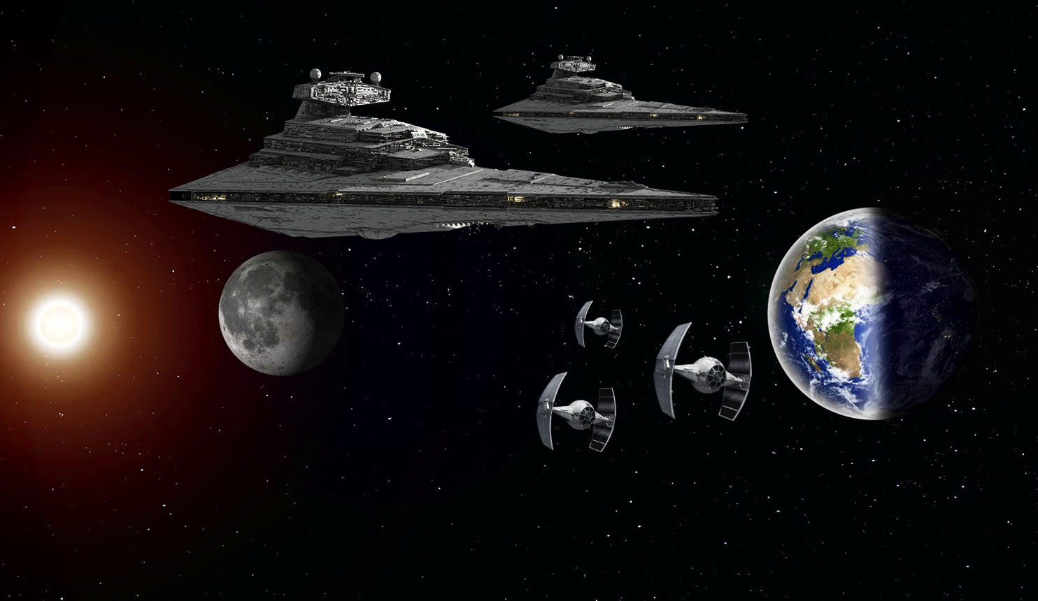 Two Star Destroyers
